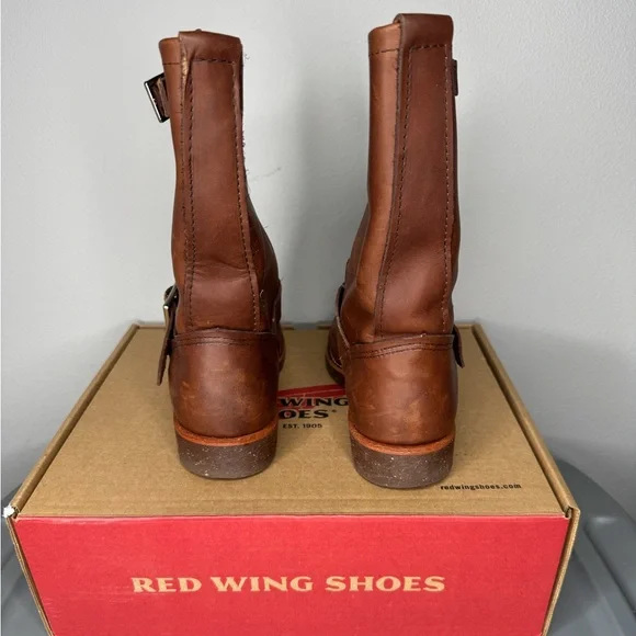 Red Wing Leather Engineer Boots Amber BRAND NEW w/BOX (Women’s Size 4D) - Picture 3 of 8